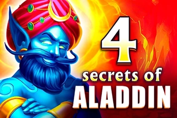 Capa do slot 4 Secrets of Aladdin