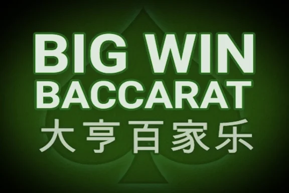 Capa do slot Big Win Baccarat